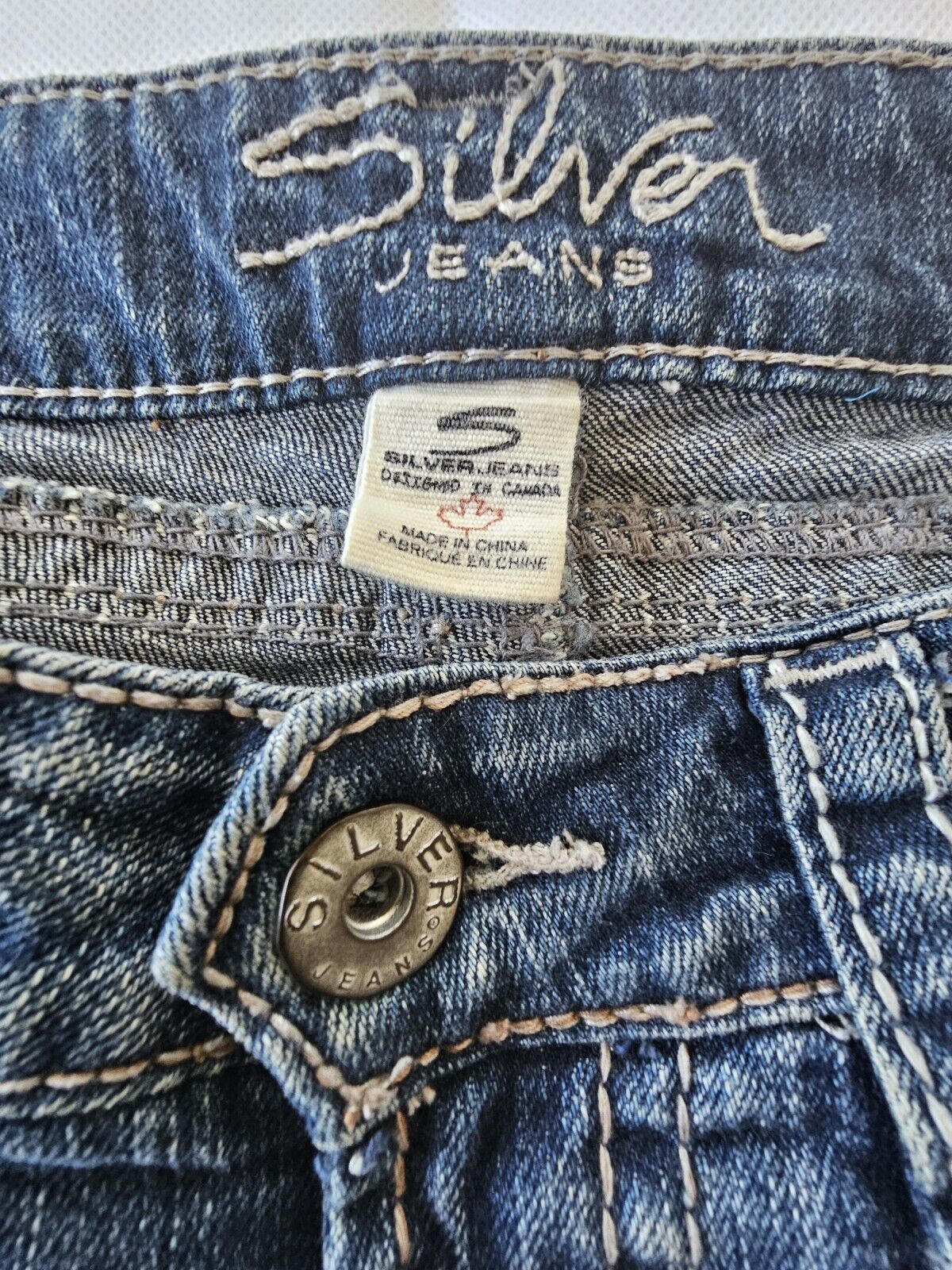 Silver Jeans Co Camden Rose Skinny Jeans Ladies Size 28/31