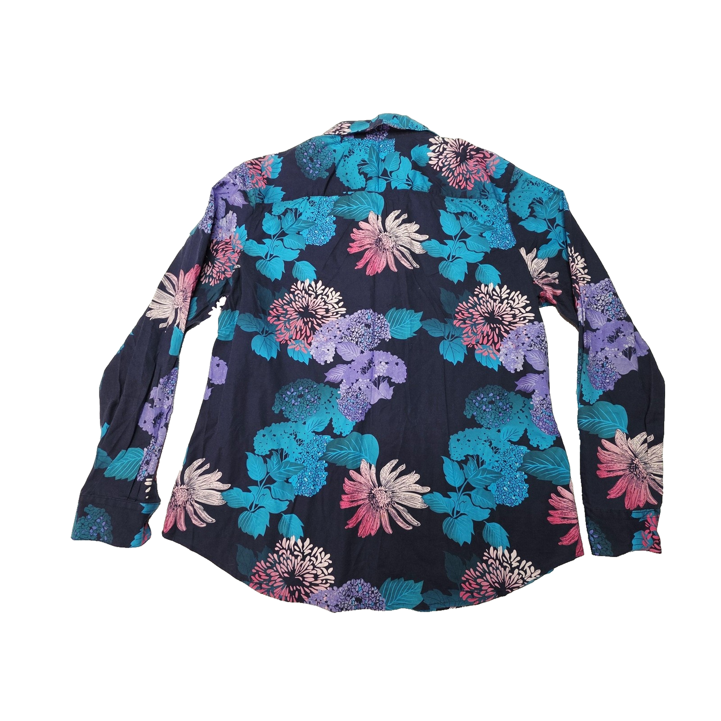 Thomas Cook Shirt Women's 18 Multicoloured Long Sleeve Button Up Floral Print
