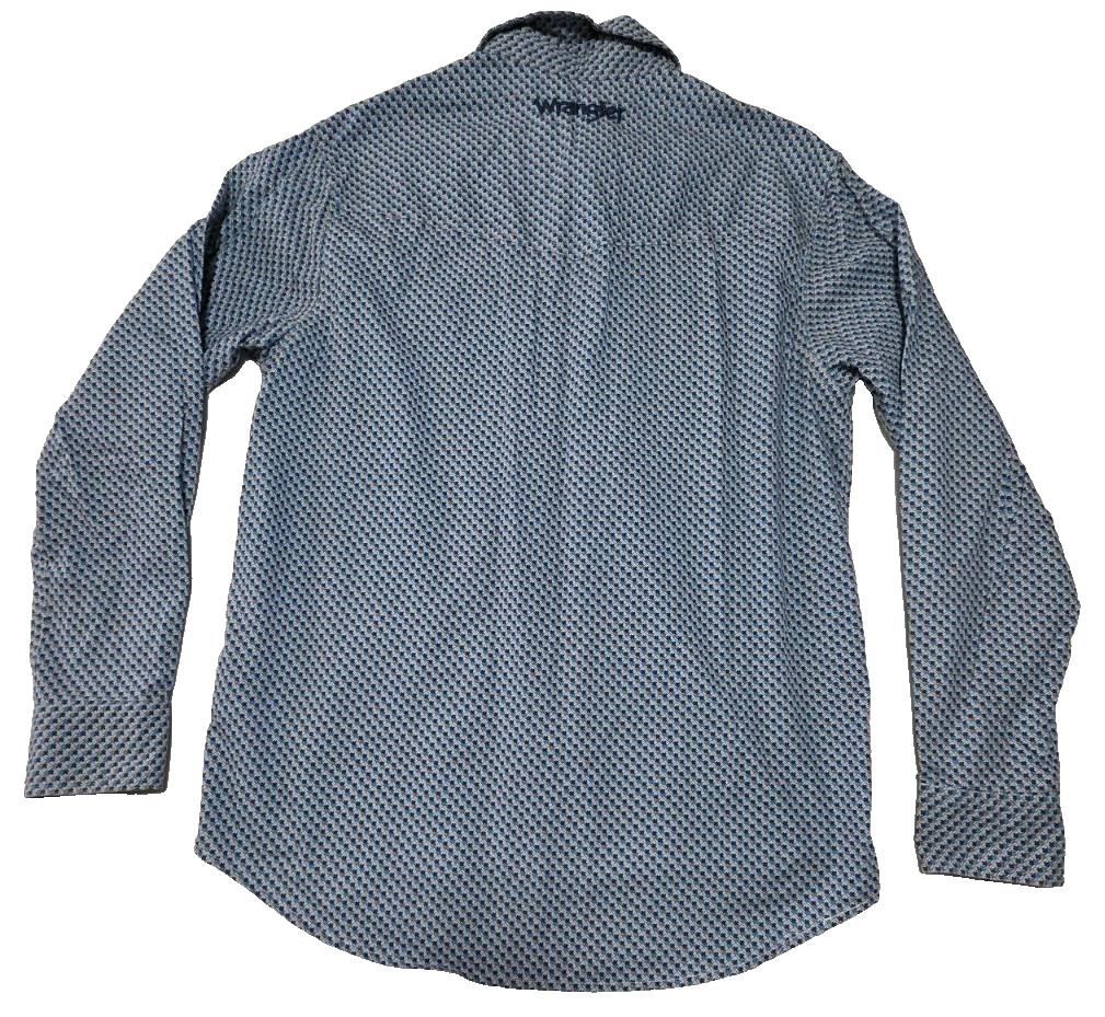 Wrangler Western Rodeo Long Sleeve Shirt Men's Size M