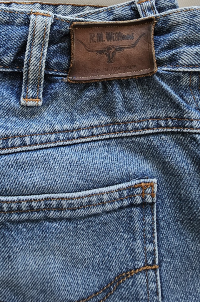 R.M. Williams Vintage Straight Leg Men's Jeans Size 40 x 34