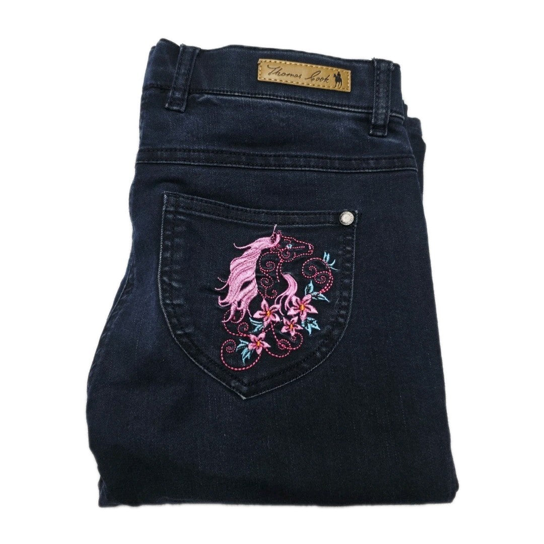 Thomas Cook Straight Leg Girls Jeans Size 14