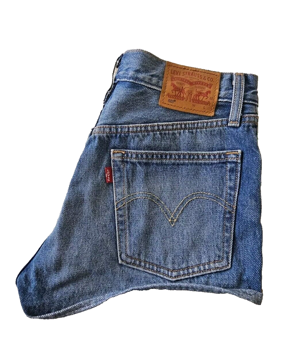 Levi's 501 Cheeky Cut Off Ladies Shorts Size 26