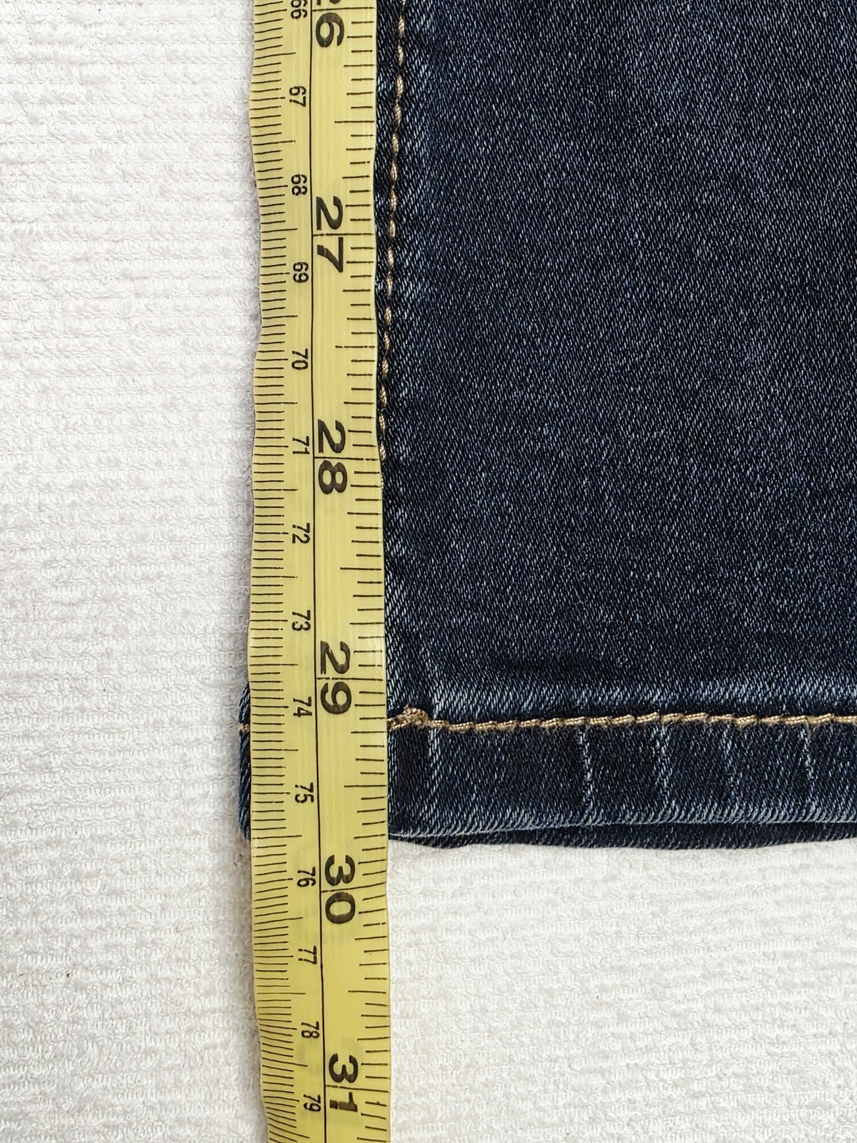Rock & Roll Denim Jeans Woman's 29 Blue Wash Mid Rise Bootcut Stretch 29x30