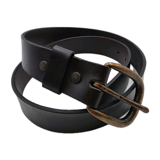 R.M. Williams Chestnut 1 1/2 Inch Traditional Leather Belt Size 36"