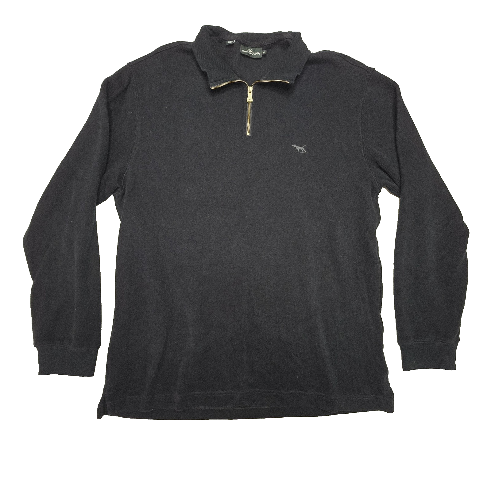 Rodd & Gunn Jumper Mens XL Blue 1/4 Zip Mock Neck Knit Pullover Casual Winter
