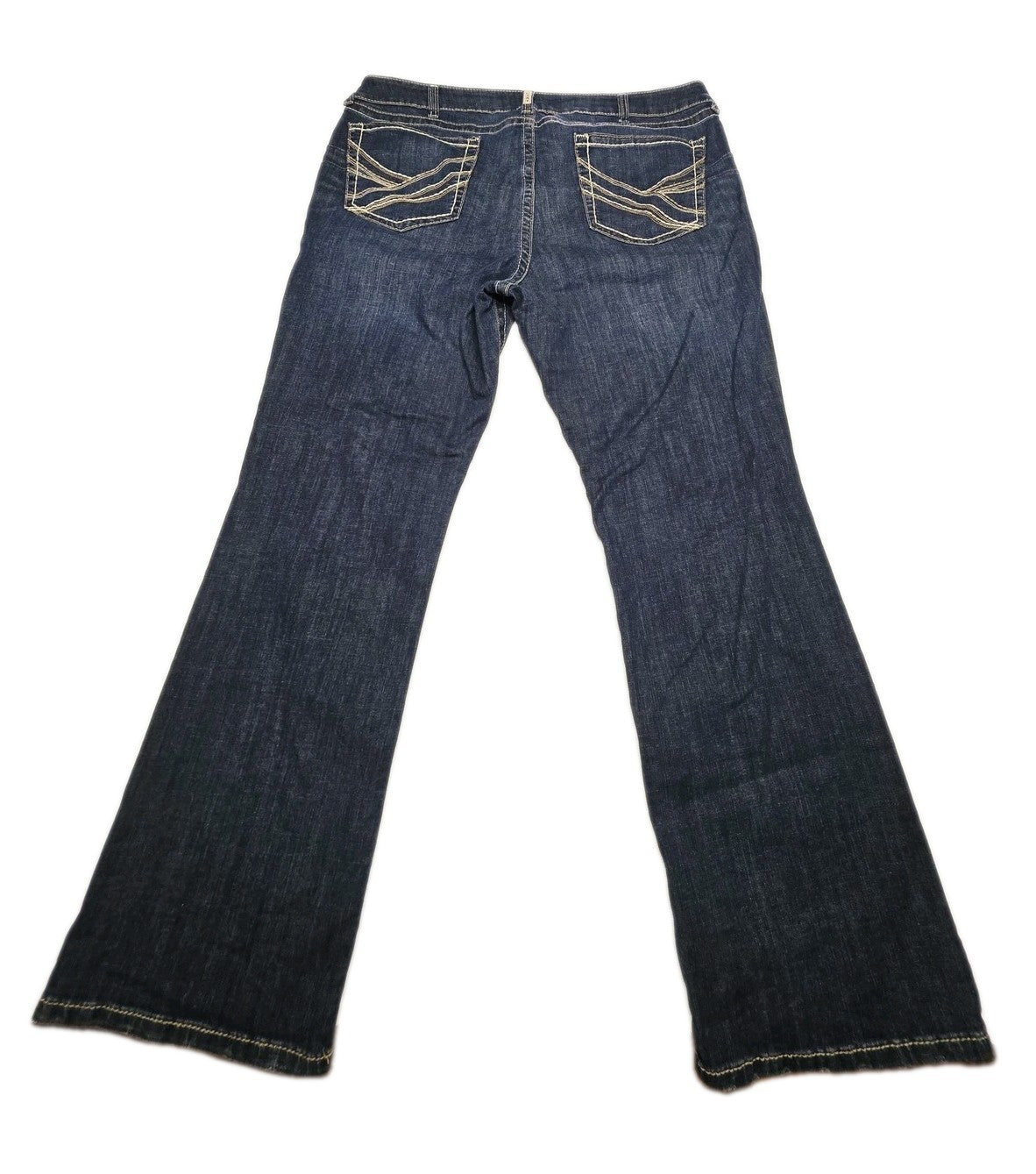 Ariat R.E.A.L. Perfect Rise Boot Jeans Woman's 24 Plus Blue Stretch 44x33