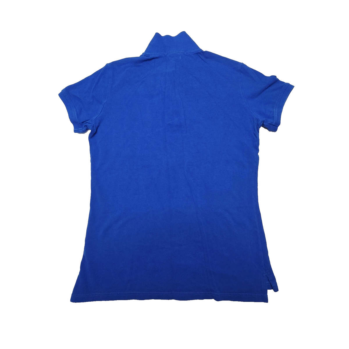 Ringers Western Polo Shirt Women's 14 Blue Short Sleeve Classic Fit Cotton Logo