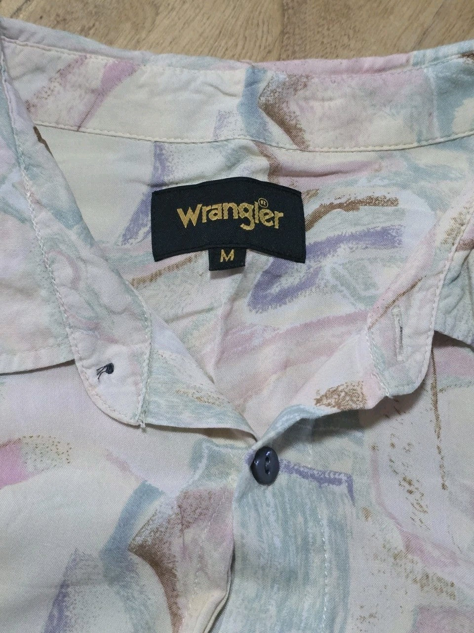 Wrangler Casual Short Sleeve Shirt Men's Size M
