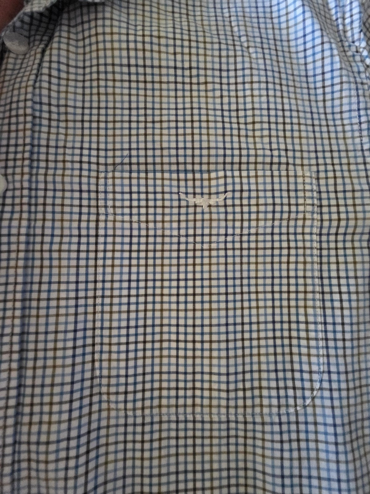 R.M Williams Long Sleeve Check Shirt Men's Size Medium