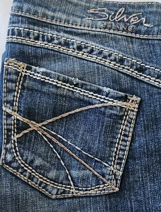 Silver Jeans Co Camden Rose Skinny Jeans Ladies Size 28/31