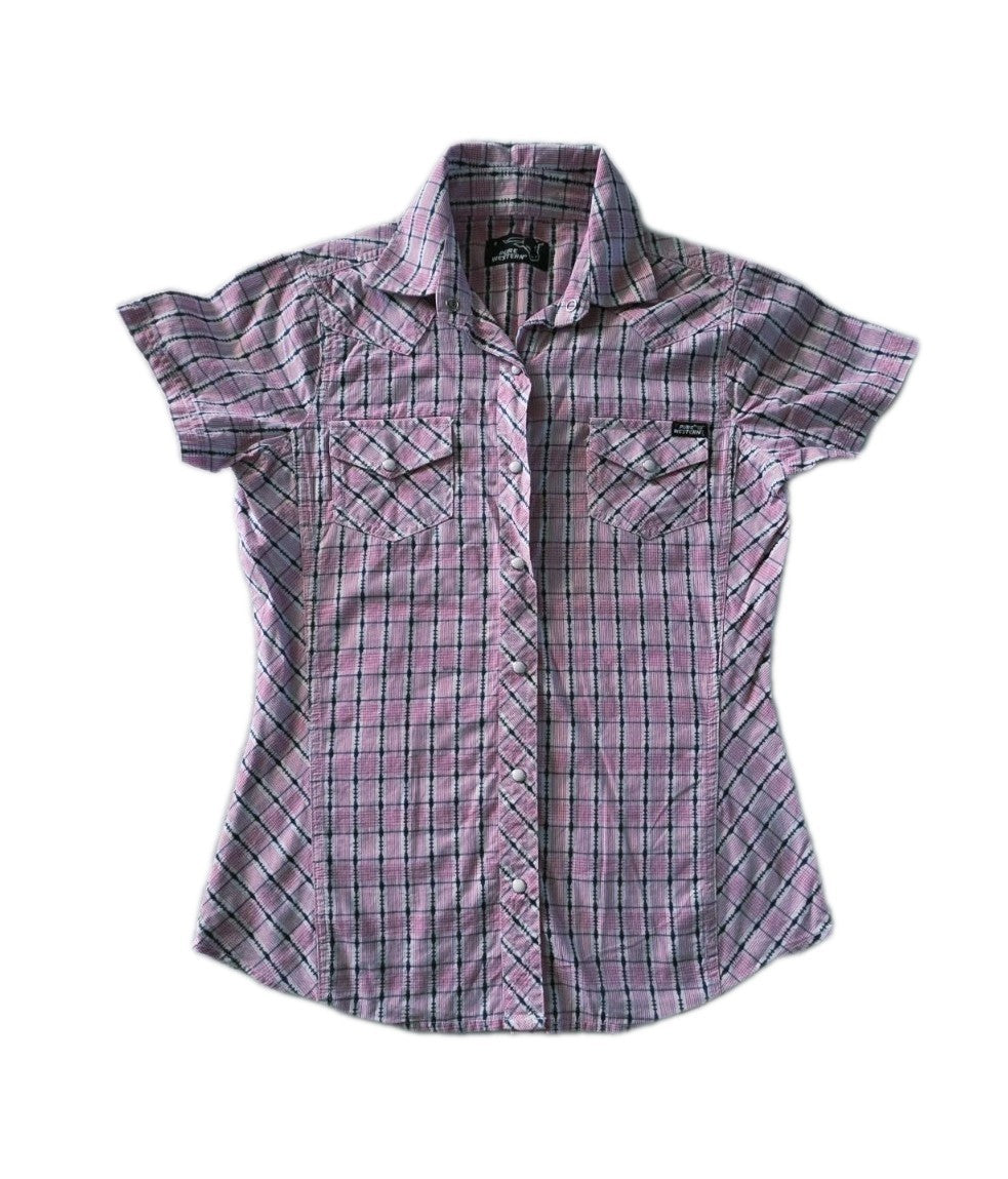 Pure Western Rodeo Arena Shirt Ladies Size 8