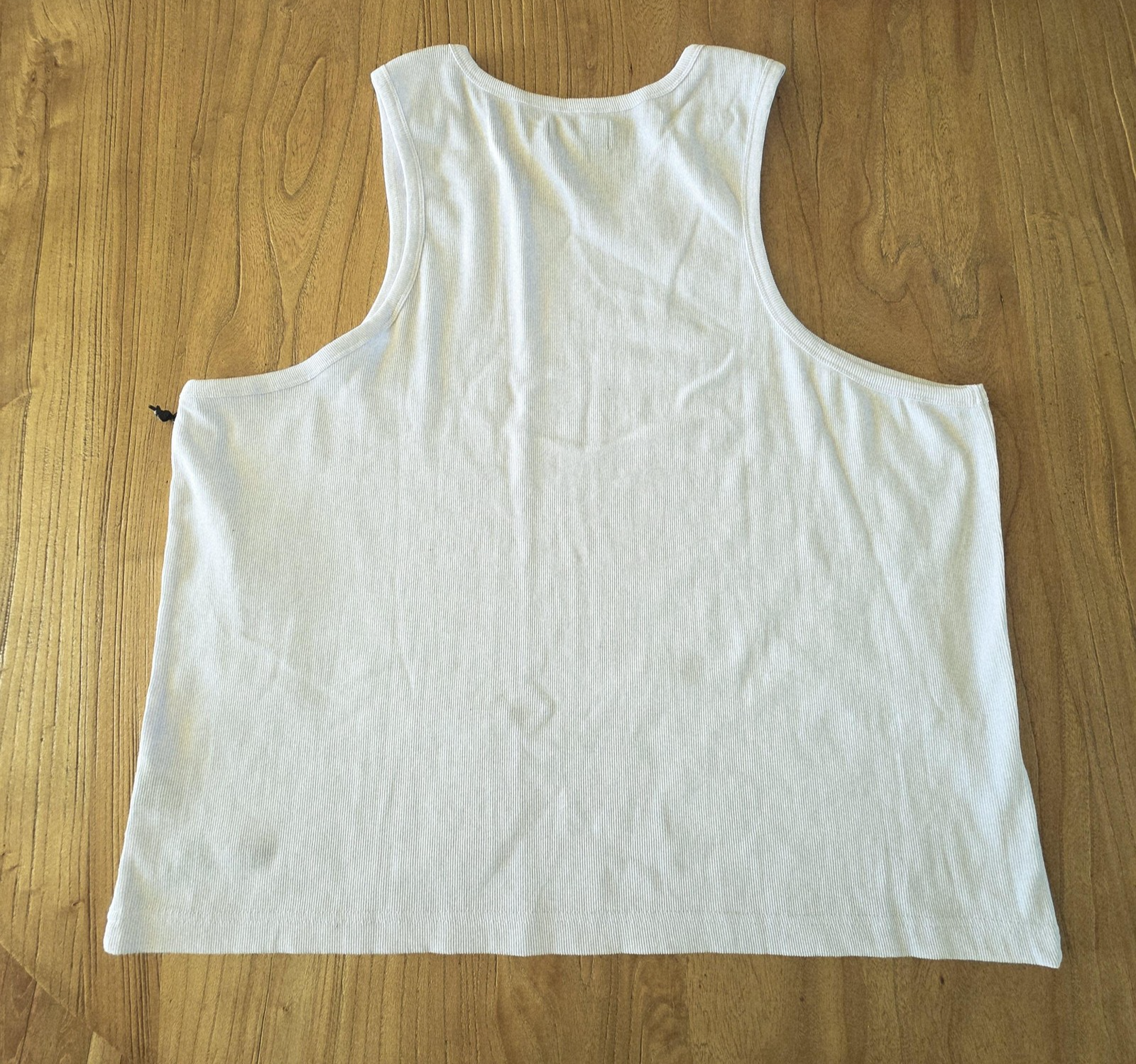 Wrangler Shirt Men's 2XL White Sleeveless Better Beer Tank Embroidered Cotton