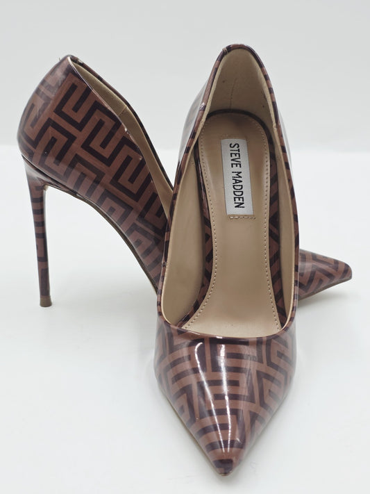 STEVE MADDEN Vala Stiletto Pump Camel/Brown Shoes Size 7