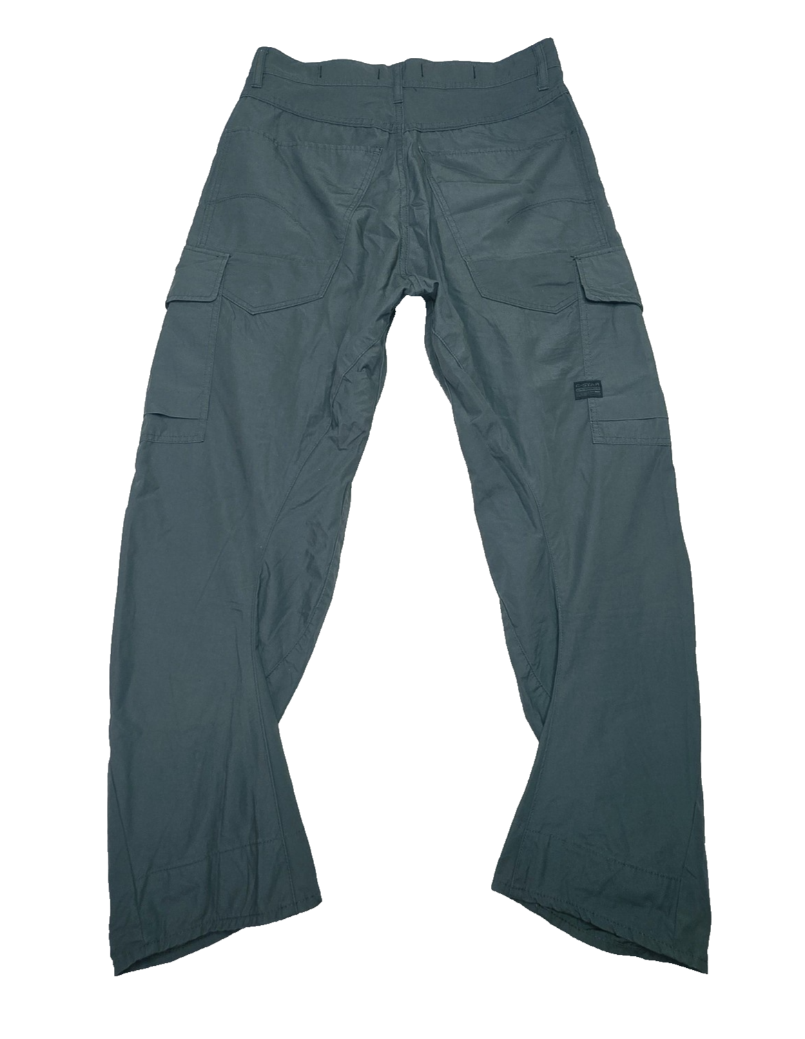 G-Star RAW Jeans Women's 28 Green Cargo 3D Boyfriend Zip Pockets D23221-C973-996
