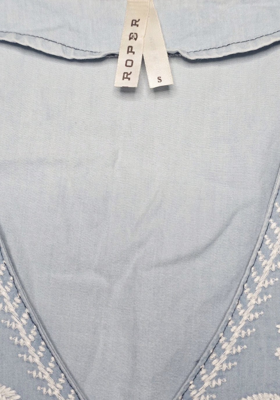 Roper Studio West Embroidered Sleeveless Dress Ladies Size S