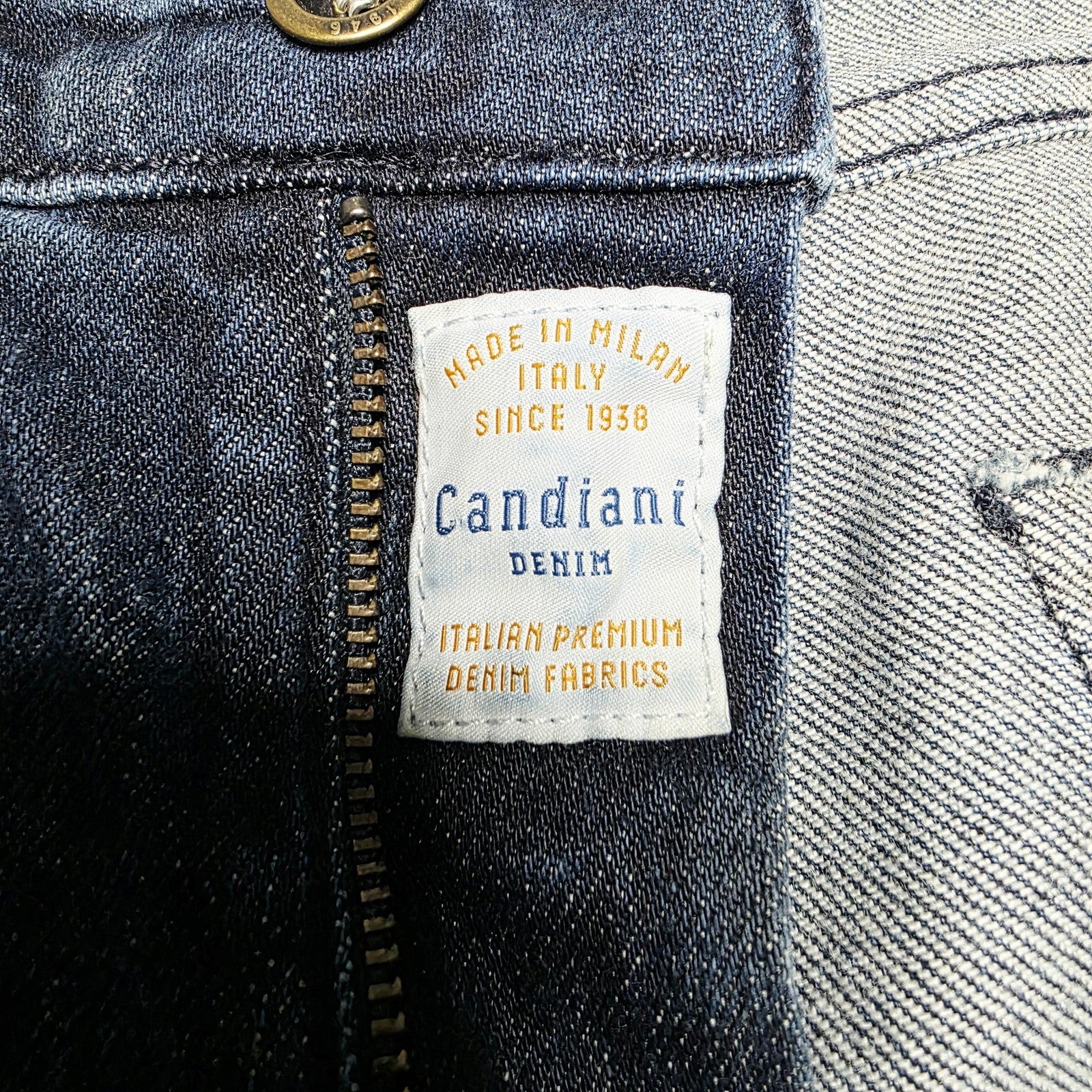 Rodd & Gunn Jeans Mens 36R Blue Straight Regular Stretch Denim Made In Italy