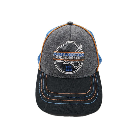 Pure Western Logo Design Truckers Cap Adjustable Strap
