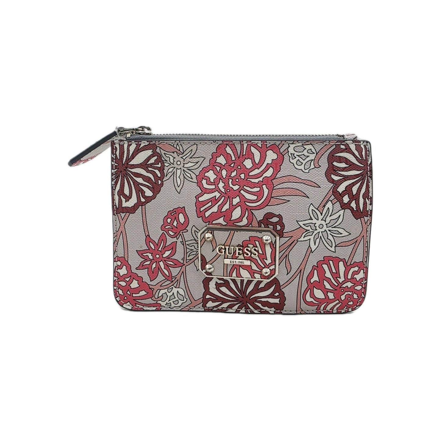 GUESS Logo Crossbody Clutch Pouch Zip Bag